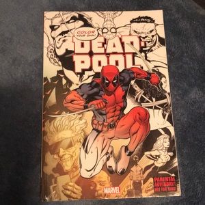 Deadpool coloring book